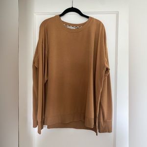 Camel Crewneck Sweater / Sweatshirt